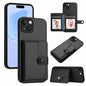 Button Card Bag RFID Anti-theft Phone Case, For iPhone SE 2022 / 2020, For iPhone 13 Pro Max, For iPhone 13 Pro, For iPhone 13