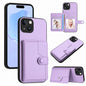 Button Card Bag RFID Anti-theft Phone Case, For iPhone SE 2022 / 2020, For iPhone 13 Pro Max, For iPhone 13 Pro, For iPhone 13