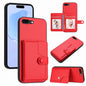 Button Card Bag RFID Anti-theft Phone Case, For iPhone XS / X, For iPhone XR, For iPhone XS Max, For iPhone 8 Plus / 7 Plus