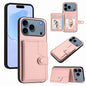 Button Card Bag RFID Anti-theft Phone Case, For iPhone 18 Pro / 17 Pro, For iPhone 18 Pro Max / 17 Pro Max, For iPhone 17, For iPhone Air