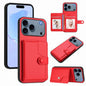 Button Card Bag RFID Anti-theft Phone Case, For iPhone 18 Pro / 17 Pro, For iPhone 18 Pro Max / 17 Pro Max, For iPhone 17, For iPhone Air