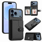 Button Card Bag RFID Anti-theft Phone Case, For iPhone 18 Pro / 17 Pro, For iPhone 18 Pro Max / 17 Pro Max, For iPhone 17, For iPhone Air