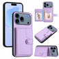 Button Card Bag RFID Anti-theft Phone Case, For iPhone 18 Pro / 17 Pro, For iPhone 18 Pro Max / 17 Pro Max, For iPhone 17, For iPhone Air