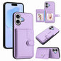 Button Card Bag RFID Anti-theft Phone Case, For iPhone 18 Pro / 17 Pro, For iPhone 18 Pro Max / 17 Pro Max, For iPhone 17, For iPhone Air