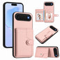 Button Card Bag RFID Anti-theft Phone Case, For iPhone 17 Pro Max, For iPhone 17 Pro, For iPhone 17, For iPhone Air