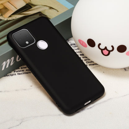 Pure Color Liquid Silicone Shockproof Full Coverage Case, For Google Pixel 5, For Google Pixel 4a 5G