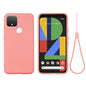 Pure Color Liquid Silicone Shockproof Full Coverage Case