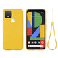 Pure Color Liquid Silicone Shockproof Full Coverage Case, For Google Pixel 5, For Google Pixel 4a 5G