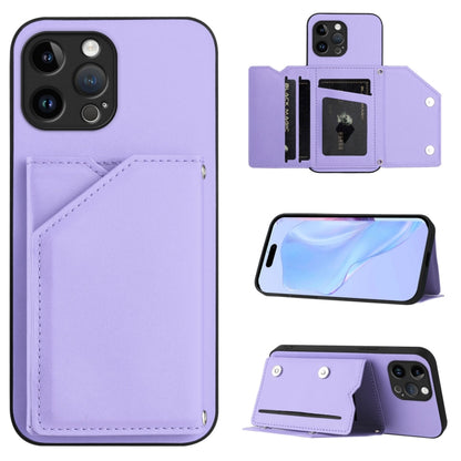 Skin Feel Four Card Slots Phone Case with Wrist Strap, For iPhone 13 mini, For iPhone 12, For iPhone 12 Pro Max, For iPhone 12 Pro