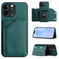 Skin Feel Four Card Slots Phone Case with Wrist Strap, For iPhone 7 / 8 / SE 2020 2022, For iPhone 13 Pro Max, For iPhone 13 Pro, For iPhone 13