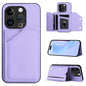 Skin Feel Four Card Slots Phone Case with Wrist Strap, For iPhone 14 Plus, For iPhone 14, For iPhone 14 Pro, For iPhone 14 Pro Max