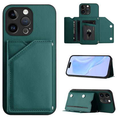 Skin Feel Four Card Slots Phone Case with Wrist Strap, For iPhone 14 Plus, For iPhone 14, For iPhone 14 Pro, For iPhone 14 Pro Max