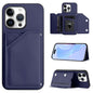 Skin Feel Four Card Slots Phone Case with Wrist Strap, For iPhone 16 Pro Max, For iPhone 16 Pro, For iPhone 16 Plus, For iPhone 16