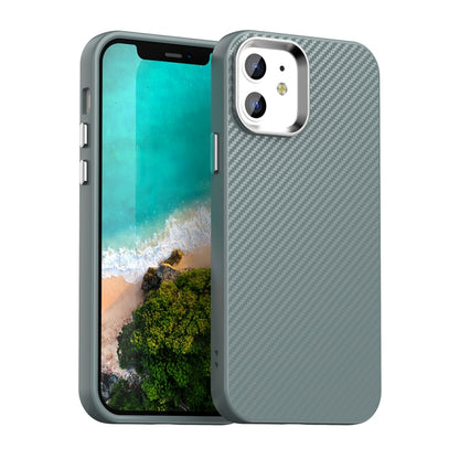 Carbon Fiber Series IMD Phone Case, For iPhone 13 Pro Max, For iPhone 13 Pro, For iPhone 13, For iPhone 12, For iPhone 12 Pro Max, For iPhone 12 Pro
