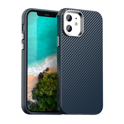 Carbon Fiber Series IMD Phone Case, For iPhone 13 Pro Max, For iPhone 13 Pro, For iPhone 13, For iPhone 12, For iPhone 12 Pro Max, For iPhone 12 Pro