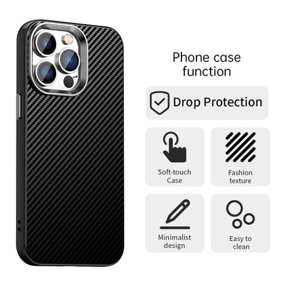 Carbon Fiber Series IMD Phone Case, For iPhone 13 Pro Max, For iPhone 13 Pro, For iPhone 13, For iPhone 12, For iPhone 12 Pro Max, For iPhone 12 Pro