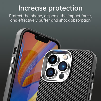 Carbon Fiber Series IMD Phone Case, For iPhone 13 Pro Max, For iPhone 13 Pro, For iPhone 13, For iPhone 12, For iPhone 12 Pro Max, For iPhone 12 Pro