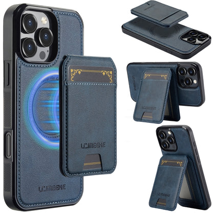 LC.IMEEKE L3 Series Detachable RFID Card Bag Magsafe Phone Case, For iPhone Air, For iPhone 16 Pro Max, For iPhone 16 Pro, For iPhone 16 Plus