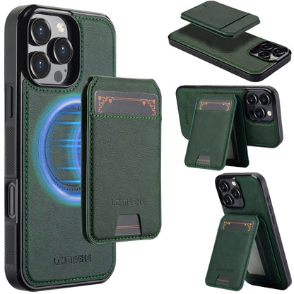 LC.IMEEKE L3 Series Detachable RFID Card Bag Magsafe Phone Case, For iPhone Air, For iPhone 16 Pro Max, For iPhone 16 Pro, For iPhone 16 Plus