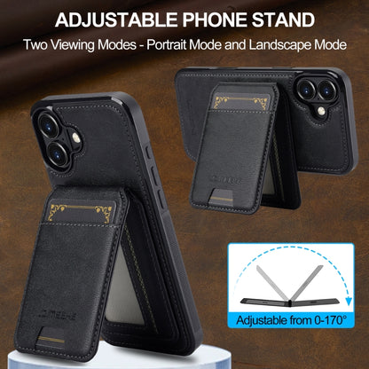 LC.IMEEKE L3 Series Detachable RFID Card Bag Magsafe Phone Case, For iPhone 16, For iPhone 15 Pro Max, For iPhone 15 Pro, For iPhone 15 Plus / 14 Plus