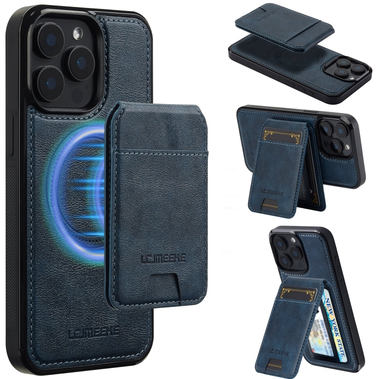 LC.IMEEKE L3 Series Detachable RFID Card Bag Magsafe Phone Case, For iPhone 16, For iPhone 15 Pro Max, For iPhone 15 Pro, For iPhone 15 Plus / 14 Plus