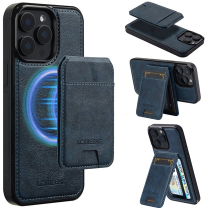 LC.IMEEKE L3 Series Detachable RFID Card Bag Magsafe Phone Case, For iPhone 16, For iPhone 15 Pro Max, For iPhone 15 Pro, For iPhone 15 Plus / 14 Plus