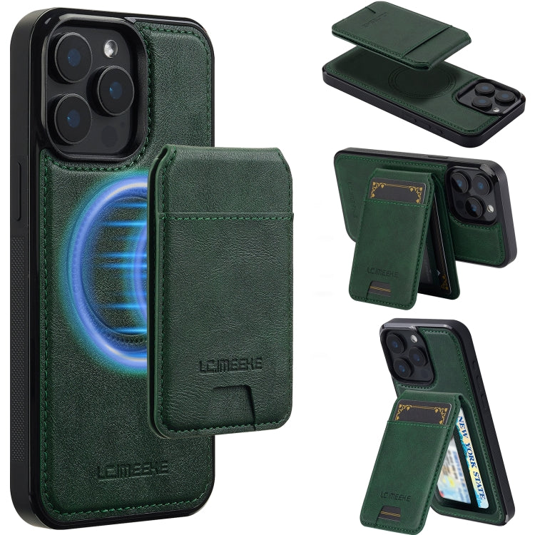 LC.IMEEKE L3 Series Detachable RFID Card Bag Magsafe Phone Case, For iPhone 16, For iPhone 15 Pro Max, For iPhone 15 Pro, For iPhone 15 Plus / 14 Plus