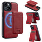 LC.IMEEKE L3 Series Detachable RFID Card Bag Magsafe Phone Case, For iPhone 15, For iPhone 14 / 13, For iPhone 14 Pro Max, For iPhone SE 2022 / 2020