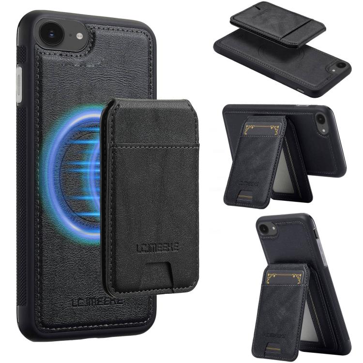 LC.IMEEKE L3 Series Detachable RFID Card Bag Magsafe Phone Case, For iPhone 18 Pro / 17 Pro, For iPhone 18 Pro Max / 17 Pro Max, For iPhone 17e / 16e, For iPhone 17