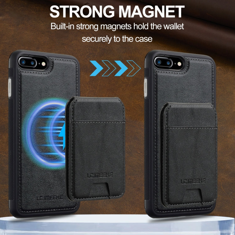 LC.IMEEKE L3 Series Detachable RFID Card Bag Magsafe Phone Case, For iPhone 17e / 16e, For iPhone 17 Pro Max, For iPhone 17 Pro, For iPhone 17