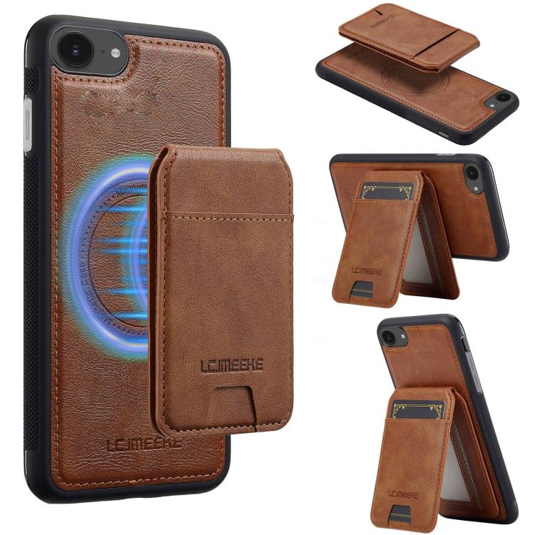 LC.IMEEKE L3 Series Detachable RFID Card Bag Magsafe Phone Case, For iPhone 18 Pro / 17 Pro, For iPhone 18 Pro Max / 17 Pro Max, For iPhone 17e / 16e, For iPhone 17