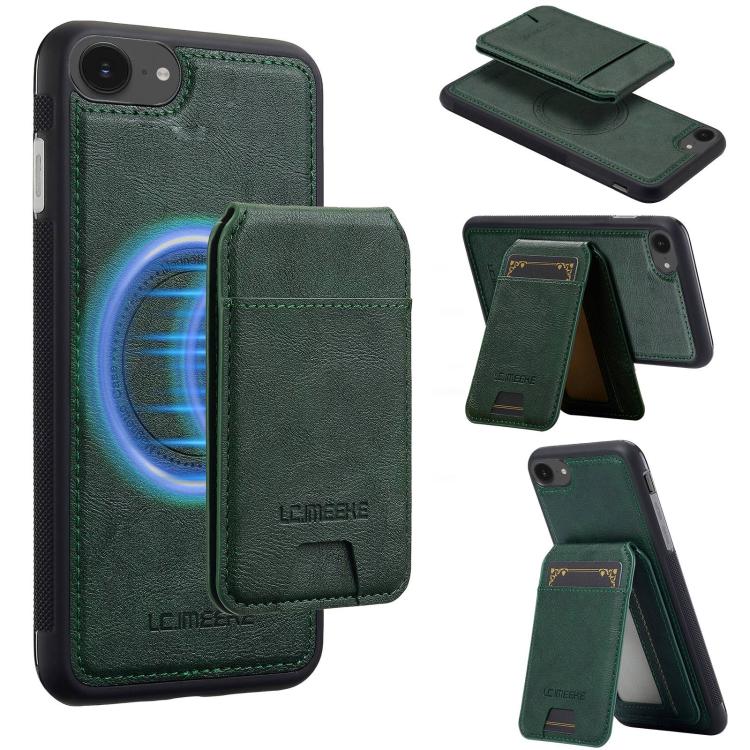 LC.IMEEKE L3 Series Detachable RFID Card Bag Magsafe Phone Case, For iPhone 17e / 16e, For iPhone 17 Pro Max, For iPhone 17 Pro, For iPhone 17