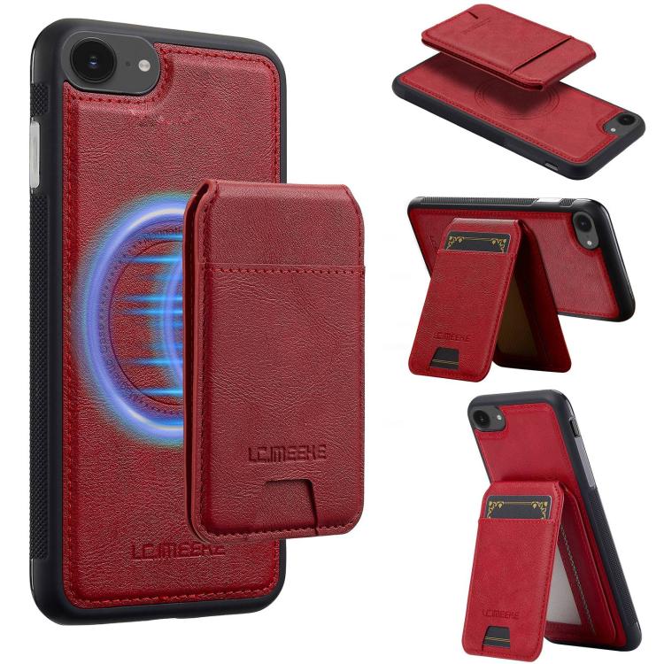 LC.IMEEKE L3 Series Detachable RFID Card Bag Magsafe Phone Case, For iPhone 17e / 16e, For iPhone 17 Pro Max, For iPhone 17 Pro, For iPhone 17