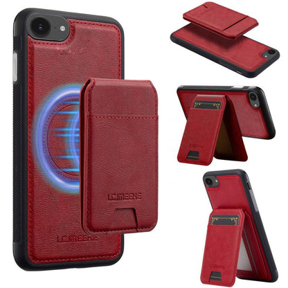 LC.IMEEKE L3 Series Detachable RFID Card Bag Magsafe Phone Case, For iPhone 17e / 16e, For iPhone 17 Pro Max, For iPhone 17 Pro, For iPhone 17
