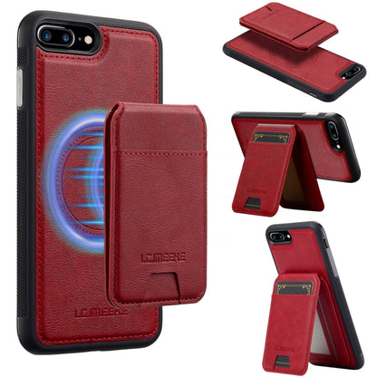 LC.IMEEKE L3 Series Detachable RFID Card Bag Magsafe Phone Case, For iPhone 15, For iPhone 14 / 13, For iPhone 14 Pro Max, For iPhone SE 2022 / 2020