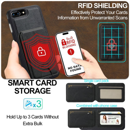 LC.IMEEKE L3 Series Detachable RFID Card Bag Magsafe Phone Case