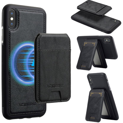 LC.IMEEKE L3 Series Detachable RFID Card Bag Magsafe Phone Case, For iPhone 13 mini, For iPhone XS / X, For iPhone XR, For iPhone XS Max