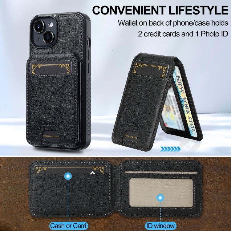 LC.IMEEKE L3 Series Detachable RFID Card Bag Magsafe Phone Case, For iPhone 13 mini, For iPhone XS / X, For iPhone XR, For iPhone XS Max
