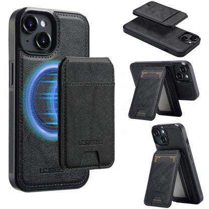 LC.IMEEKE L3 Series Detachable RFID Card Bag Magsafe Phone Case, For iPhone 13 mini, For iPhone XS / X, For iPhone XR, For iPhone XS Max