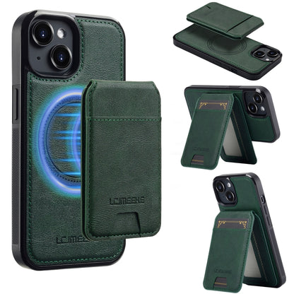 LC.IMEEKE L3 Series Detachable RFID Card Bag Magsafe Phone Case, For iPhone 13 mini, For iPhone XS / X, For iPhone XR, For iPhone XS Max
