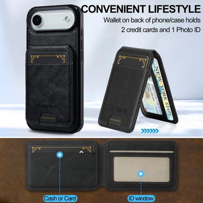 LC.IMEEKE L3 Series Detachable RFID Card Bag Magsafe Phone Case, For iPhone Air, For iPhone 16 Pro Max, For iPhone 16 Pro, For iPhone 16 Plus