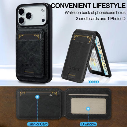 LC.IMEEKE L3 Series Detachable RFID Card Bag Magsafe Phone Case, For iPhone 18 Pro / 17 Pro, For iPhone 18 Pro Max / 17 Pro Max, For iPhone 17e / 16e, For iPhone 17