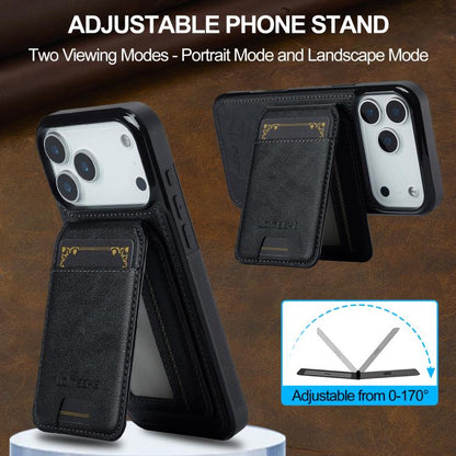 LC.IMEEKE L3 Series Detachable RFID Card Bag Magsafe Phone Case, For iPhone 18 Pro / 17 Pro, For iPhone 18 Pro Max / 17 Pro Max, For iPhone 17e / 16e, For iPhone 17