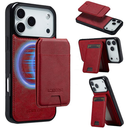LC.IMEEKE L3 Series Detachable RFID Card Bag Magsafe Phone Case, For iPhone 18 Pro / 17 Pro, For iPhone 18 Pro Max / 17 Pro Max, For iPhone 17e / 16e, For iPhone 17