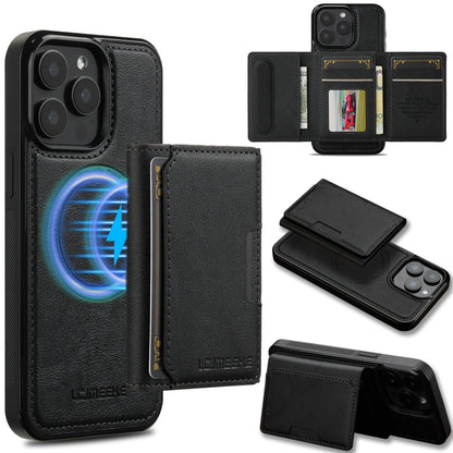 LC.IMEEKE L5 Series Detachable RFID Card Bag Magsafe Phone Case, For iPhone Air, For iPhone 16 Pro Max, For iPhone 16 Pro, For iPhone 16 Plus