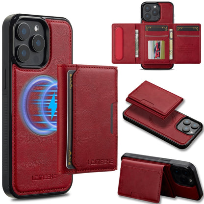 LC.IMEEKE L5 Series Detachable RFID Card Bag Magsafe Phone Case, For iPhone Air, For iPhone 16 Pro Max, For iPhone 16 Pro, For iPhone 16 Plus