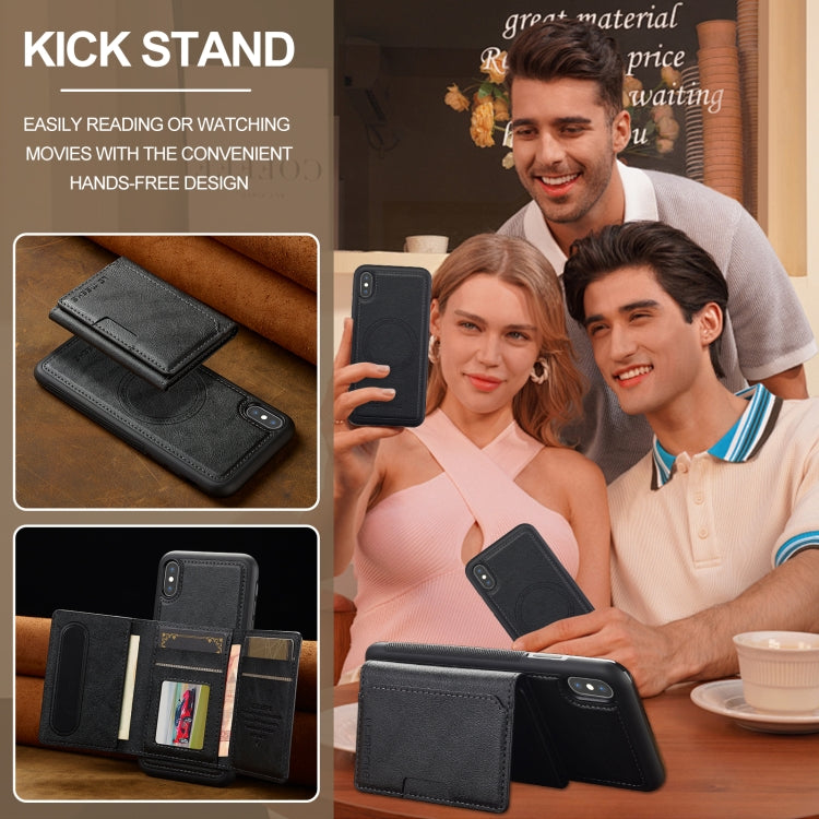 LC.IMEEKE L5 Series Detachable RFID Card Bag Magsafe Phone Case