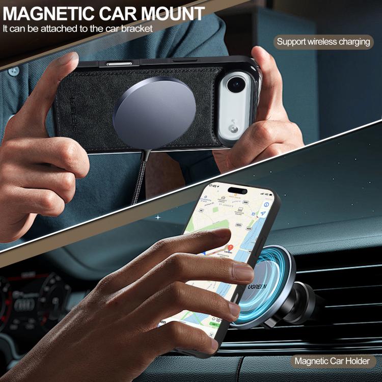 LC.IMEEKE L5 Series Detachable RFID Card Bag Magsafe Phone Case, For iPhone Air, For iPhone 16 Pro Max, For iPhone 16 Pro, For iPhone 16 Plus