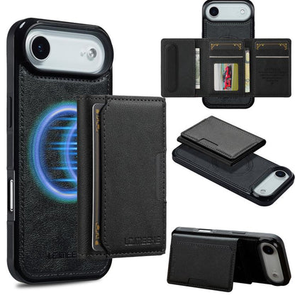 LC.IMEEKE L5 Series Detachable RFID Card Bag Magsafe Phone Case, For iPhone Air, For iPhone 16 Pro Max, For iPhone 16 Pro, For iPhone 16 Plus