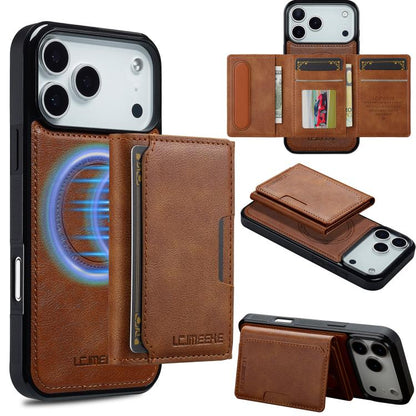 LC.IMEEKE L5 Series Detachable RFID Card Bag Magsafe Phone Case, For iPhone 18 Pro / 17 Pro, For iPhone 18 Pro Max / 17 Pro Max, For iPhone 17e / 16e, For iPhone 17